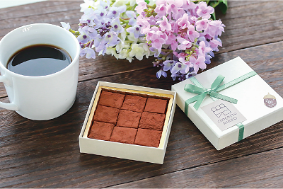 山椒の生チョコ