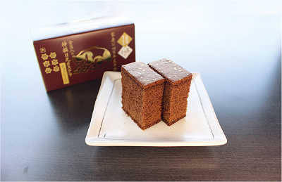 金箔入り特撰チョコレートカステラ