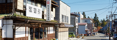 昔の民家がたたずむ日光エリアを写した写真