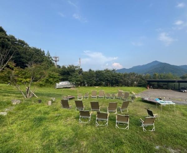 交流会の準備風景