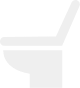 グレーアウトしているトイレのアイコン