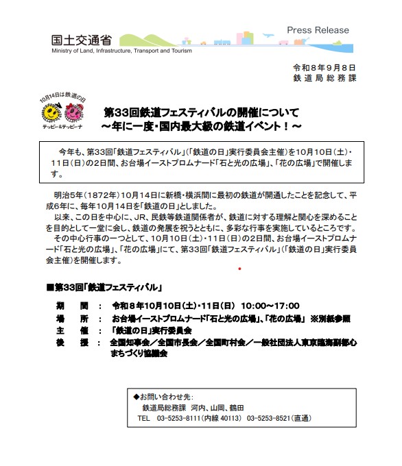 第33回鉄道フェスティバル