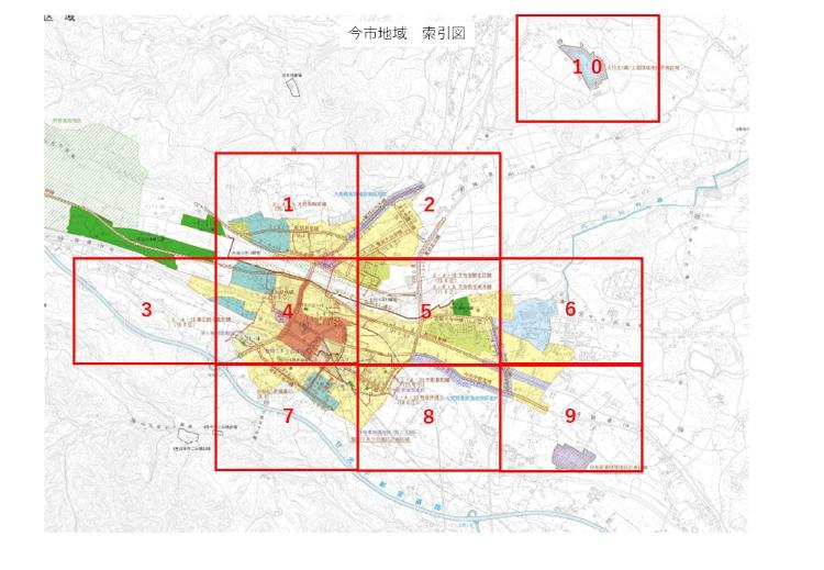 今市地域索引図