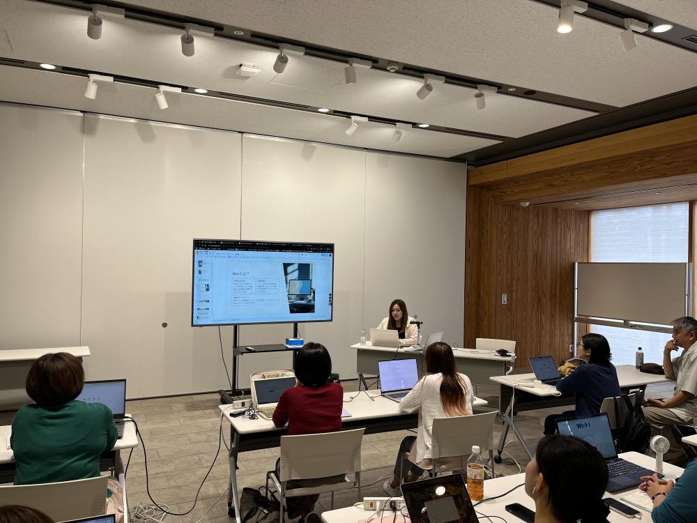 佐藤さんによる講座