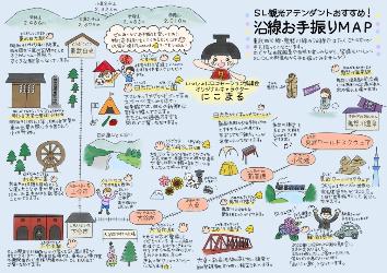 SL大樹沿線お手振りMAP