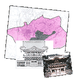 建物の形や配置などの図面、写真など「日光の社寺」の推薦書の写真