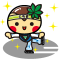 フィギュアスケート選手のとちまるくんのイラスト