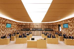日光市議会議場