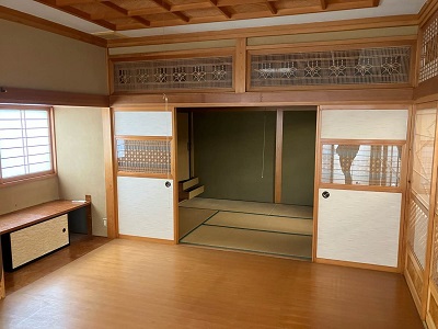 リノベ前の住宅内部-和室