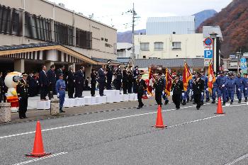 藤原消防団通常点検