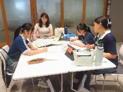 3班のふりかえり学習の様子
