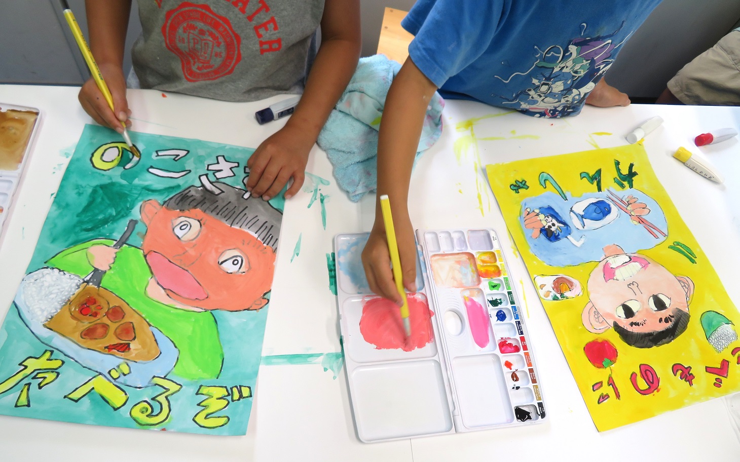 （イメージ）夏休みの宿題お助け企画「ちょっとだけ上手くなる子ども向け水彩画教室2025」