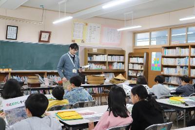 移動博物館の様子