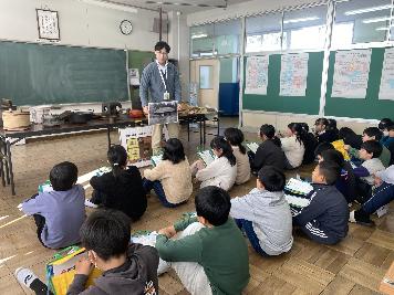 移動博物館の様子