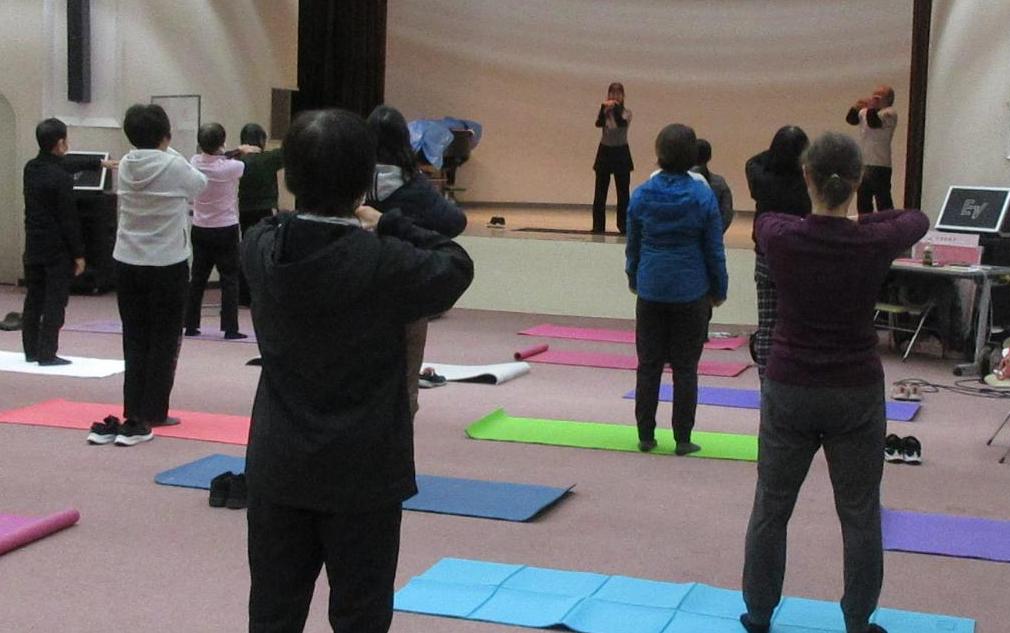 姿勢改善教室の様子2