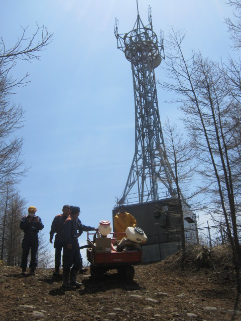 鶏頂山基地局
