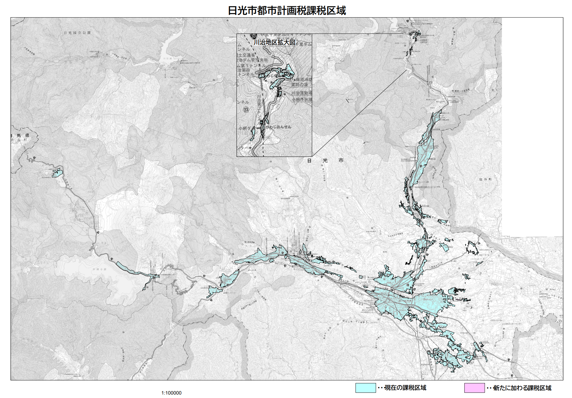 令和7年度都市計画課税区域図